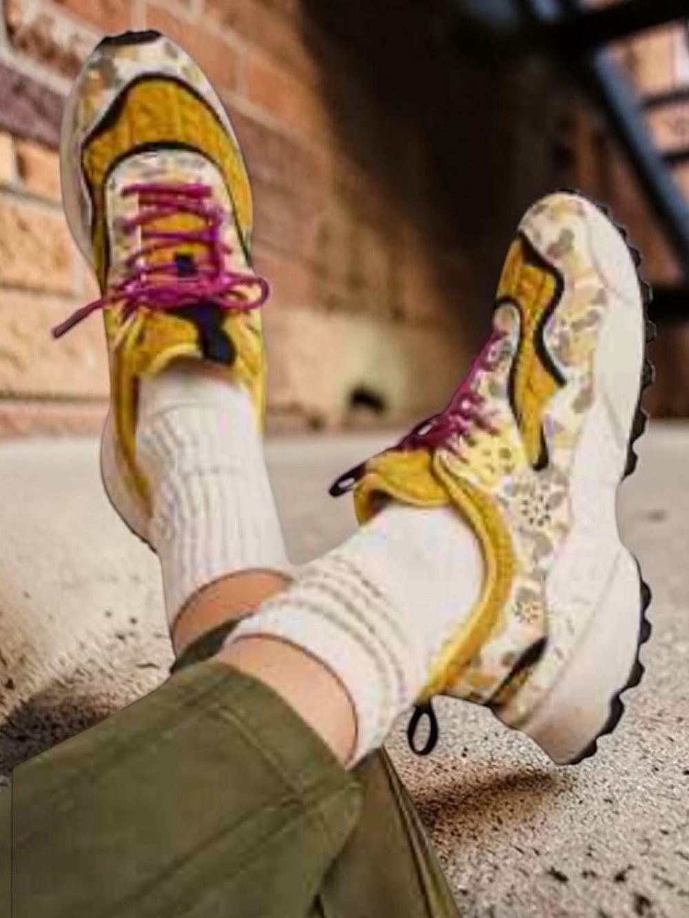 Free People X Flower Mountain knightly knit sneaker size 37 EU